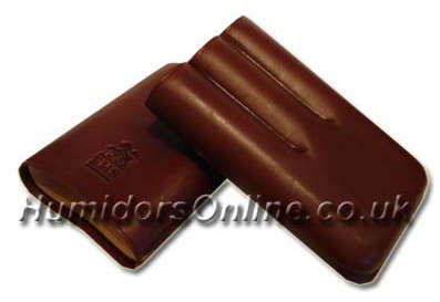 EMS 3 Robusto Cigar Case Brown (code 4533)