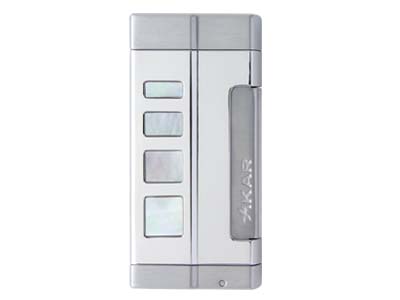 Xikar Eris Jet Lighter - Mother of Pearl
