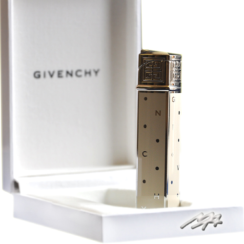 Givenchy Ivory Polka Dot Lacquer Lighter (1655)