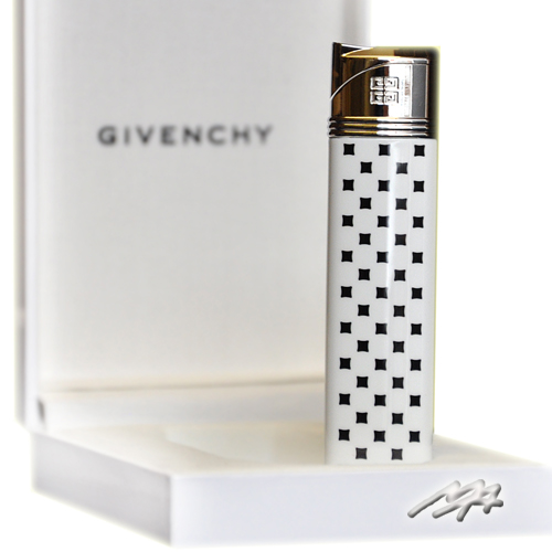 Givenchy White Small Squares Lighter (2808)