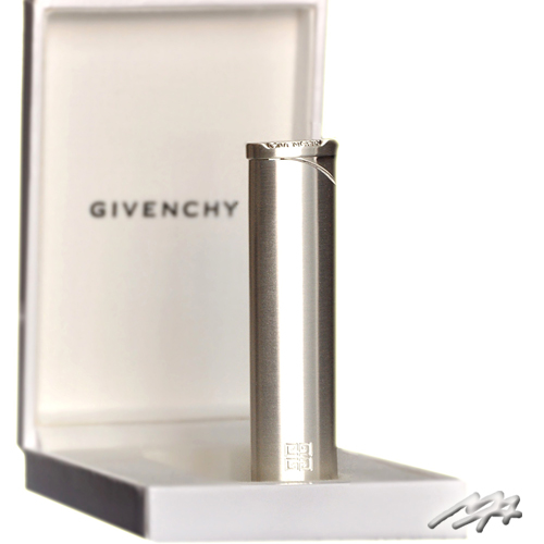 Givenchy Silver Satin Ladies Lighter (3202)