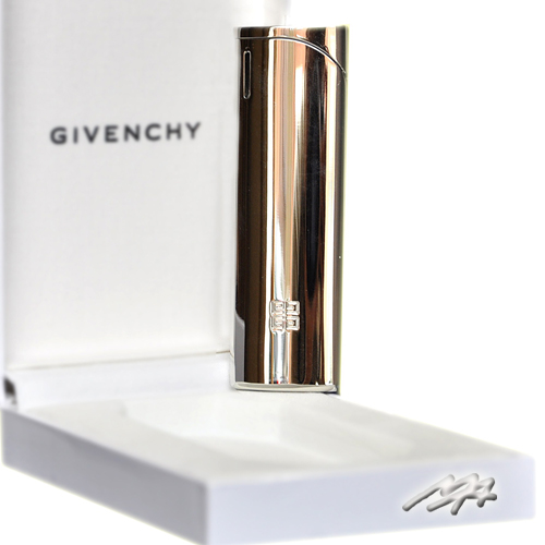 Givenchy Piezo Electric Satin Chrome Lighter (5001)