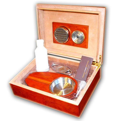 Rosewood Humidor Starter Gift Pack  - 20 cigar capacity
