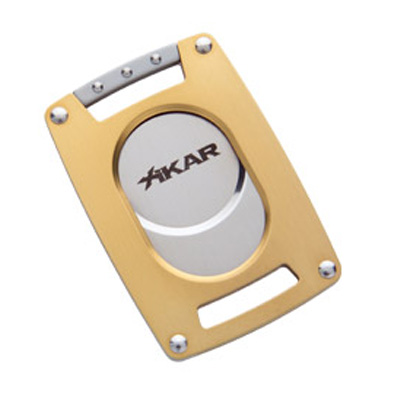 Xikar Ultra Slim Cigar Cutter - 64 Ring Gauge - Gold