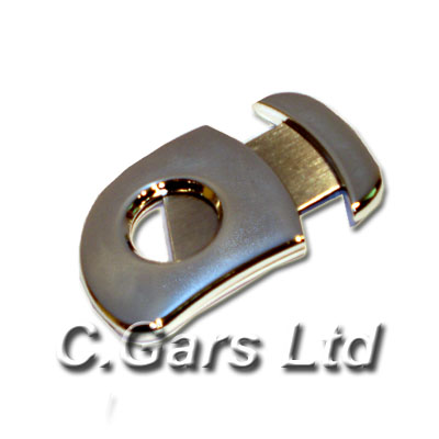 Bean Shape Silver plated cutter