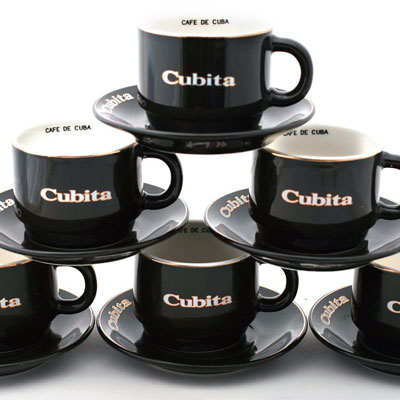 Cubita Espresso Cups / Saucers (6 set)