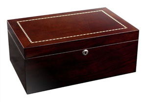 Deluxe Genova Cigar Humidor