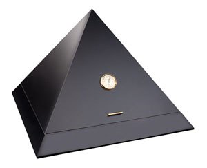 Deluxe Pyramid Cigar Humidor