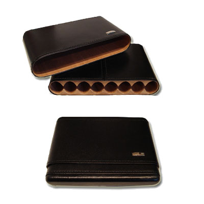 Leather Cigar Travel Case