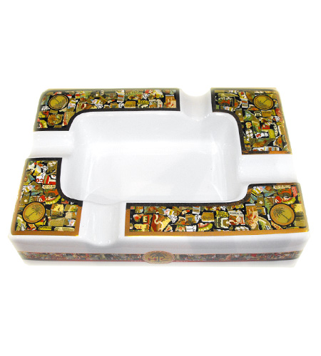 Xikar Havana Collection Ashtray � White Ceramic