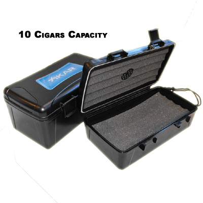 XIKAR 10 Cigar Travel Waterproof Humidor (code xi329)