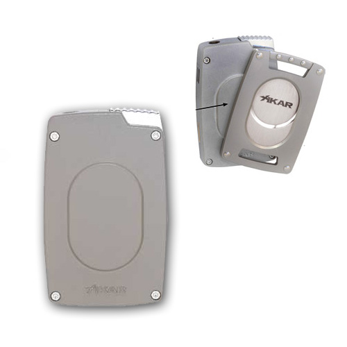 Xikar Ultra Jet Lighter/Cutter Combo - Gunmetal