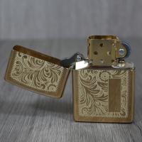 Zippo - High Polished Brass Venetian Regular - Windproof Lighter