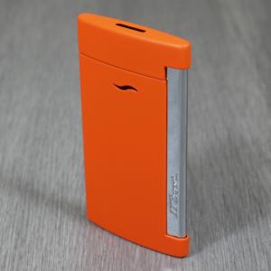 ST Dupont Slim 7 - Flat Flame Torch Lighter - Matte Orange
