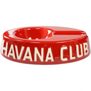 Havana Club Collection Ashtray - Egoista Single Cigar Ashtray - Vermillon Red