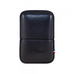 ST Dupont Ligne 2 Leather Lighter Case - Black