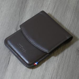 ST Dupont Atelier CL Leather Cigarillo Case - Brown