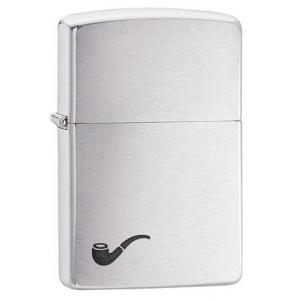 Zippo - Brushed Chrome - Windproof Pipe Lighter