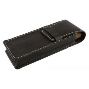 Brown Leather Fold Over Cigar Case - Hold 2 Large Cigars