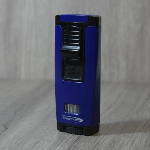 Vector Apex Torch Table Lighter - Matte Blue