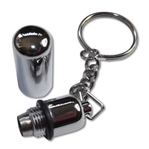 Budget Cigar Punch Cutter with Key Ring - Chrome