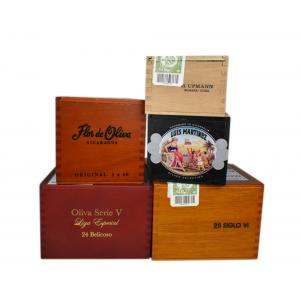 BULK BUY - 10 Empty Cabinet Style Cigar Boxes