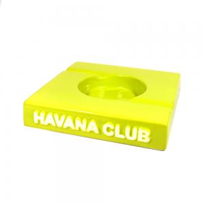 Havana Club Collection Ashtray - El Duplo Double Cigar Ashtray - Fennel Green