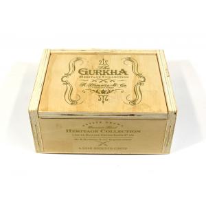 Empty Gurkha Heritage Collection Robusto Corto Cigar Box