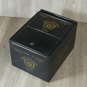 Empty - Hiram & Solomon Master Mason Robusto Cigar Box