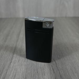 Palio Black and Silver Cigar Lighter + Case