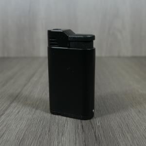 Palio Torcia Single Jet Flame Cigar Lighter - Black