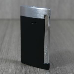 ST Dupont Slim 7 - Flat Flame Torch Lighter - Matt Black Finish
