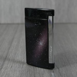 ST Dupont Slim 7 - Flat Flame Torch Lighter - Space Black