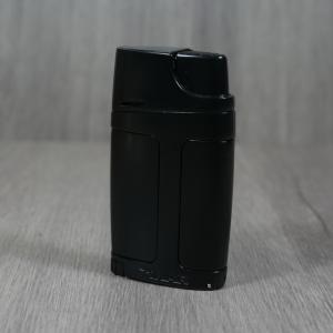 Xikar Element ELX Twin Jet Lighter with Punch Cutter - Black