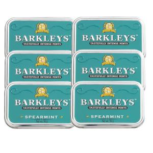 Barkleys Mints - Spearmint Tin - 6 x 50g (300g)