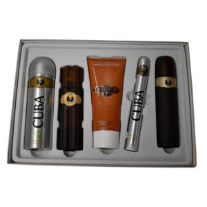 Cuba Must Have Mens Cigar Style Aftershave Gold Eau De Toilette Gift Set
