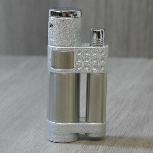 Honest Worton Jet Flame Cigar Lighter - Chrome (HON136)
